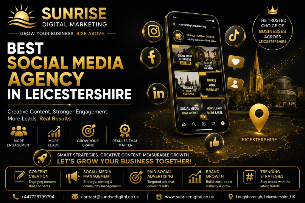 Best Social Media Agency in Leicestershire