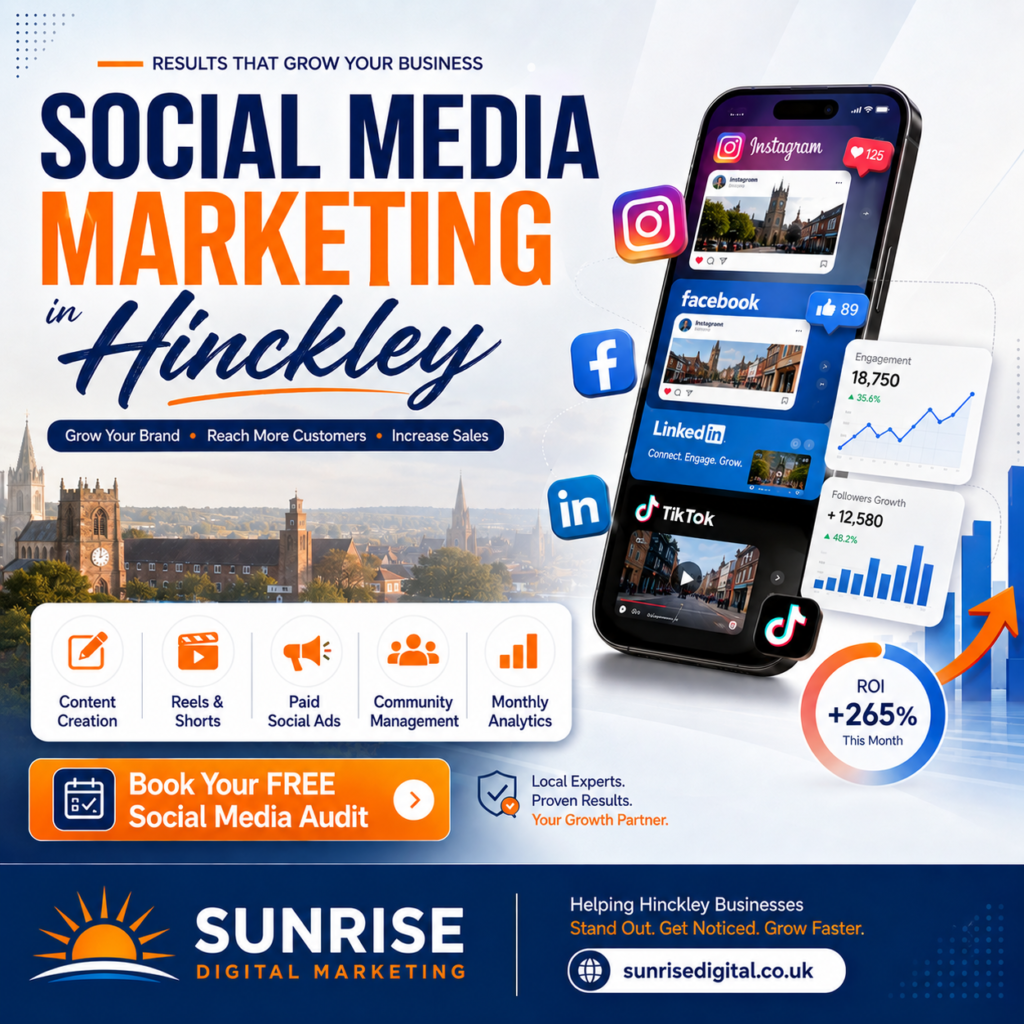 social media marketing in Hinckley